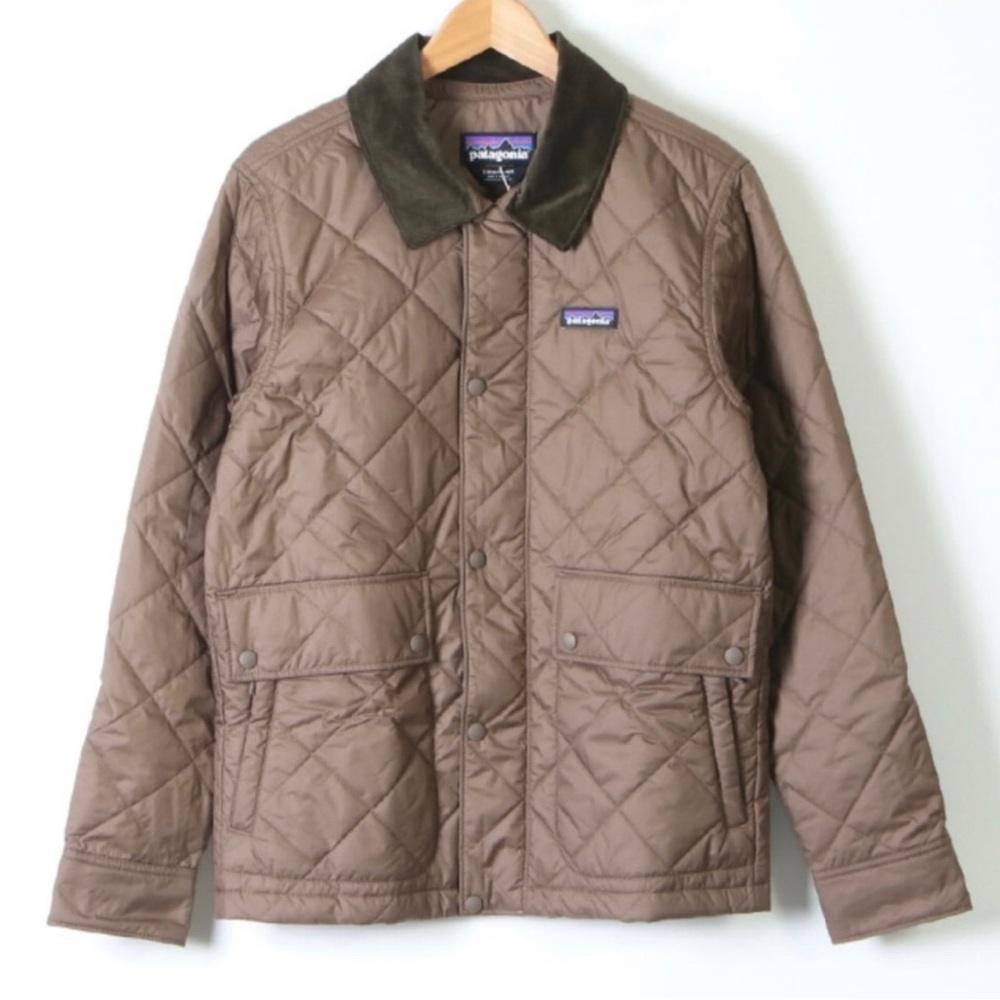 Patagonia Men's S Diamond Quilted Jacket Durable-Water-Repellent